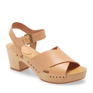 Madewell Johanna Natural Leather Clog